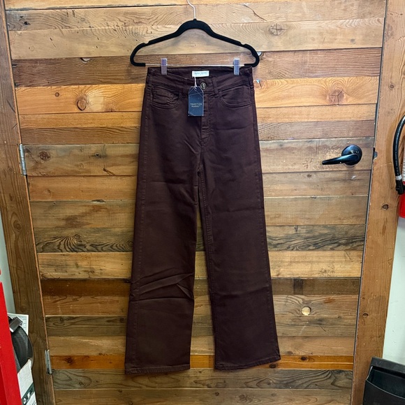 Brown Flare & Wide Leg Jeans - Picture 1 of 7